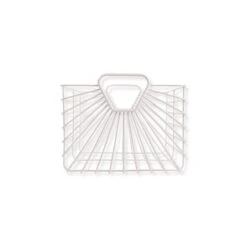 Dadada Storage Basket Set Of 3 15 Dadada Storage Basket Set Of 3 -Megababies USA DD CentralPark P Basket White Side