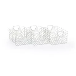 Dadada Storage Basket Set Of 3 12 Dadada Storage Basket Set Of 3 -Megababies USA DD CentralPark P Baskets Sage