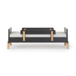 Dadada Muse Toddler Bed -Megababies USA DD Muse P Bed Graphite Natural side