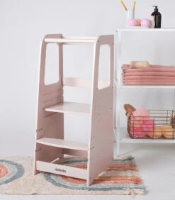 Dadada Toddler Tower -Megababies USA DD ToddlerTower Blush LF