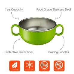Innobaby Din Din SMART Stainless Starter Bowl -Megababies USA DS BOWL03 icons 5000x5000 18116.1552323228.1280.1280 94076.1615496157