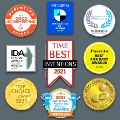 Chicco Duo 9oz. Hybrid Baby Bottle With Invinci-Glass Inside/Plastic Outside 2-Pack 18 Chicco Duo 9oz. Hybrid Baby Bottle With Invinci-Glass Inside/Plastic Outside 2-Pack -Megababies USA DUOAwards 09 030922