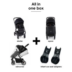Diono Luxe Excurze Mid-Size Stroller -Megababies USA Diono Excurze Infographic US 09