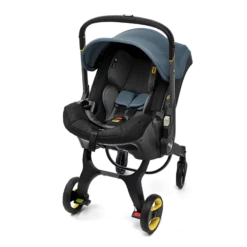 Doona Canopy And Shoulder Pads -Megababies USA Doona US Fabric Set angle 35649 Ocean Blue V2