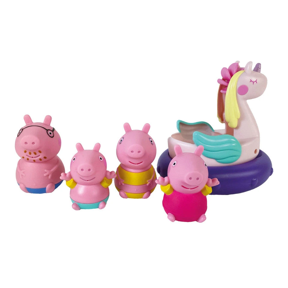 Toomies Peppa Pig Bath And Pool Toys Set 1 Toomies Peppa Pig Bath And Pool Toys Set