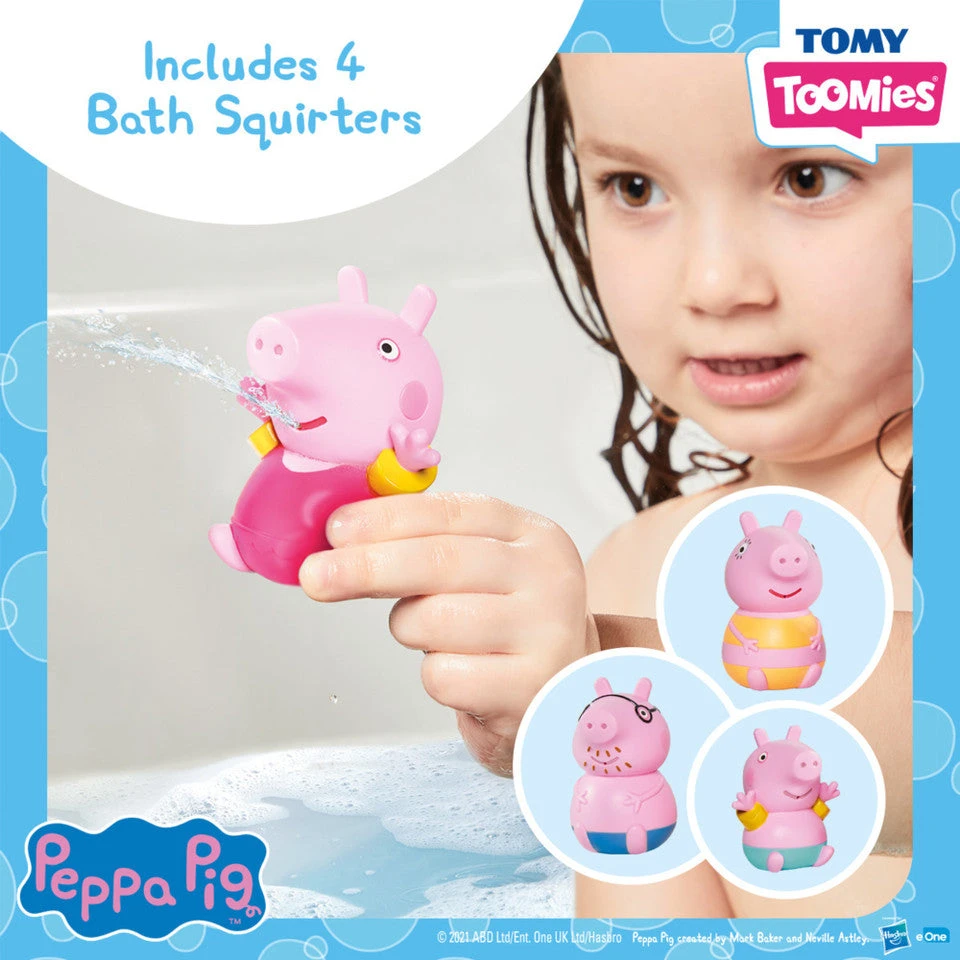 Toomies Peppa Pig Bath And Pool Toys Set 3 Toomies Peppa Pig Bath And Pool Toys Set - Image 3