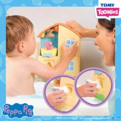 Toomies Peppa’s House Bath Playset -Megababies USA E73415 SH A05 70823.1661114760