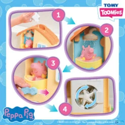 Toomies Peppa’s House Bath Playset -Megababies USA E73415 SH A08 49388.1661114760