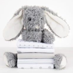 Ely's & Co. Waterproof Reversible Jersey Cotton Burp Cloths / Cloth Diapers - 5 Pack -Megababies USA EC 1731 resize