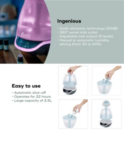 Babymoov Hydro+ Humidifier -Megababies USA EMERCH B2C FR 4271e50c a72f 45c3 a135 4efb4156299a