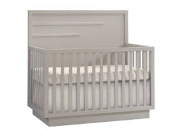 Natart Como Convertible Crib With Horizontal Molding