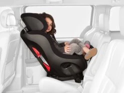 Clek Fllo Compact Convertible Car Seat -Megababies USA FL17U1 BKB SHADOW D