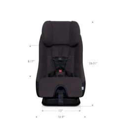 Clek Fllo Compact Convertible Car Seat -Megababies USA Fllo Front faceing measure