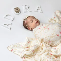 Adora Organic Cotton Muslin Swaddle + Cloth Set 20 Adora Organic Cotton Muslin Swaddle + Cloth Set -Megababies USA FloralGirls1 1400x 9adda2bf 29ce 4d95 830c 59da1f72eb1a