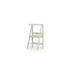 Dadada Folding Toddler Tower -Megababies USA FoldingToddlerTower Sage Maing