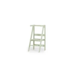 Dadada Folding Toddler Tower -Megababies USA FoldingToddlerTower Sage Position02