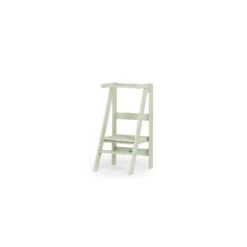 Dadada Folding Toddler Tower -Megababies USA FoldingToddlerTower Sage Position03