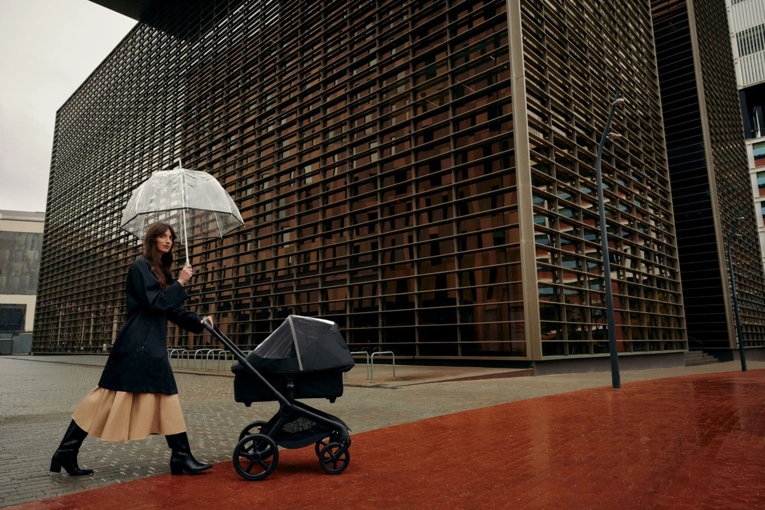 Bugaboo High Performance Rain Cover For Bugaboo Kangaroo/ Fox/ Lynx & Cameleon Strollers 3 Bugaboo High Performance Rain Cover For Bugaboo Kangaroo/ Fox/ Lynx & Cameleon Strollers - Image 3