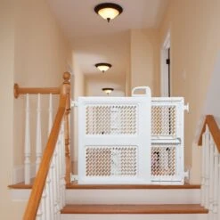 Megababies USA -Megababies USA GA048TAP2A Lift Lock Swing Dual Mode Gate L