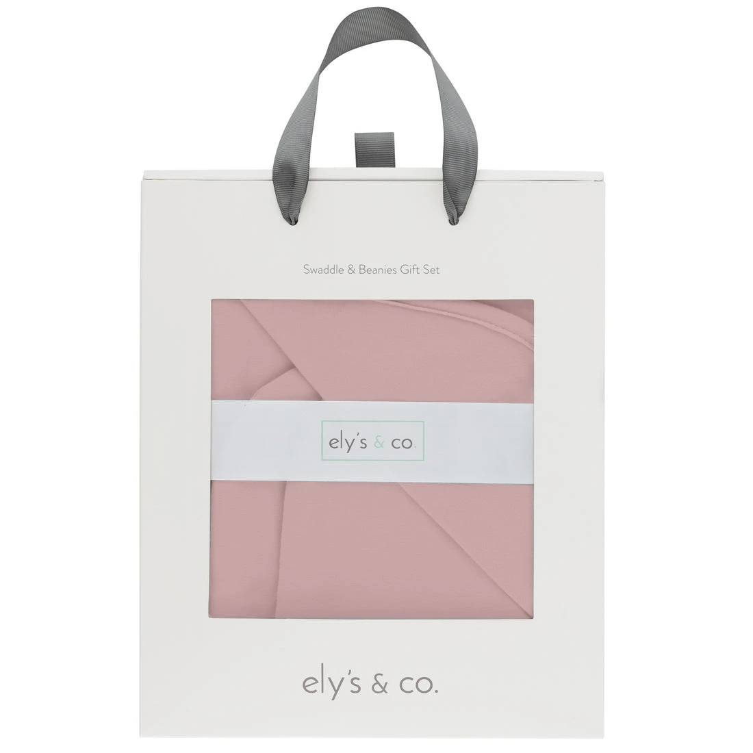 Ely's & Co. Jersey Knit Cotton Swaddle Blanket And Beanie Hat Gift Set 2 Ely's & Co. Jersey Knit Cotton Swaddle Blanket And Beanie Hat Gift Set - Image 2