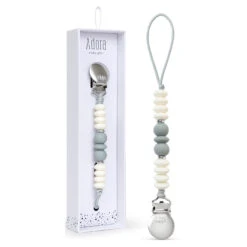 Adora Pacifier Clip -Megababies USA Graphite Trio 1400x 2603d94d 7517 4c02 bda2 d58092392a45