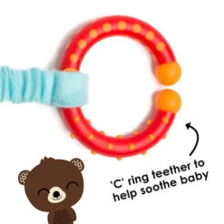 Diono Harness Soft Wraps & Toy 20 Diono Harness Soft Wraps & Toy -Megababies USA Harness Soft Wraps and Linkie Toys 510x510 BEAR 7