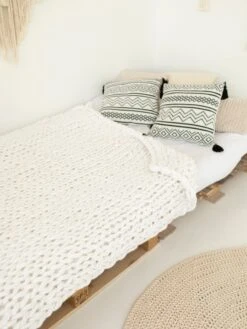 Anzy Home Chunky Knit Baby Blanket -Megababies USA IMG 5505