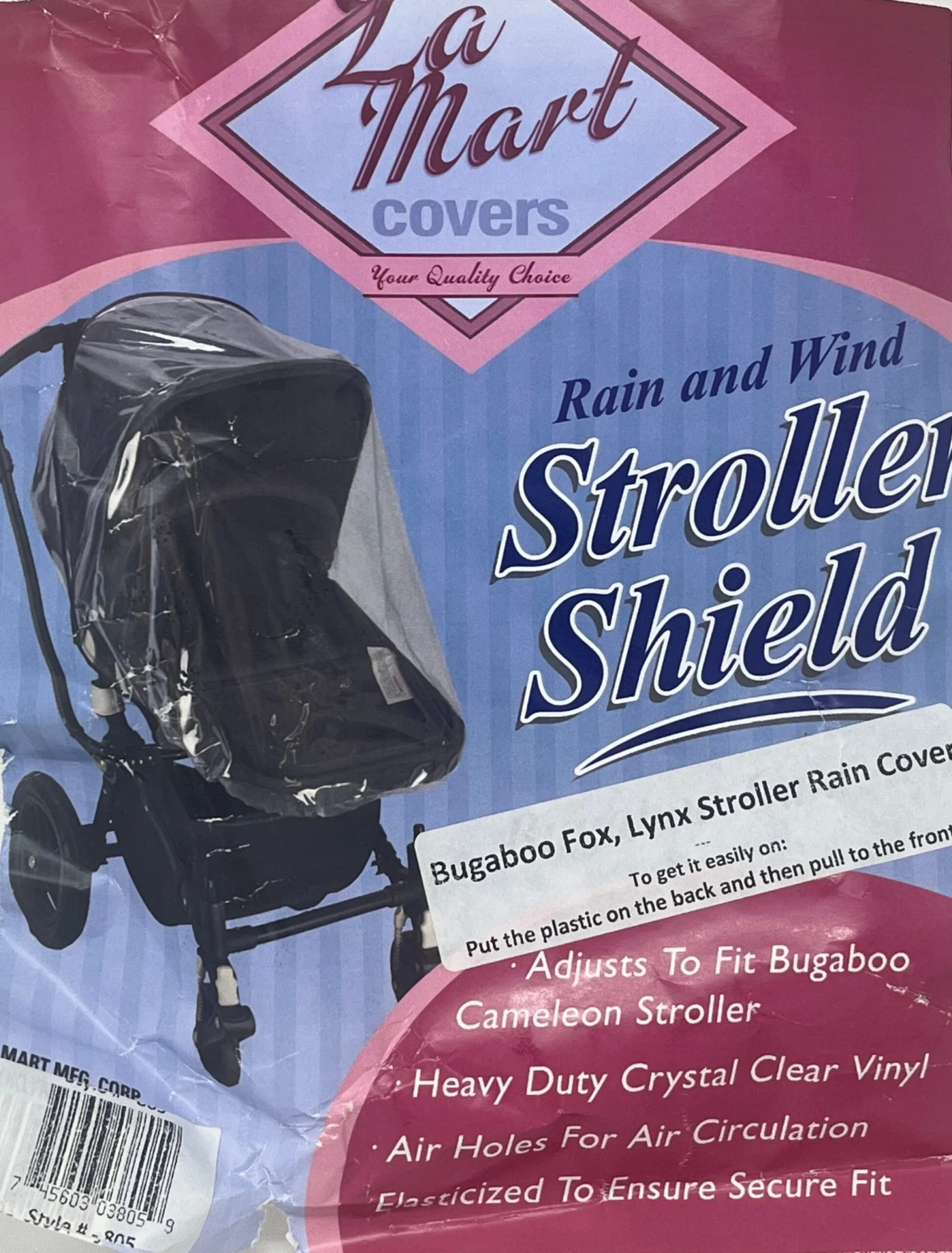 La Mart Bugaboo Fox/ Lynx Rain Cover 1 La Mart Bugaboo Fox/ Lynx Rain Cover