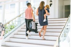 Inglesina Quid Lightweight Stroller - Safari Collection -Megababies USA InglesinaQuidStormyGray2