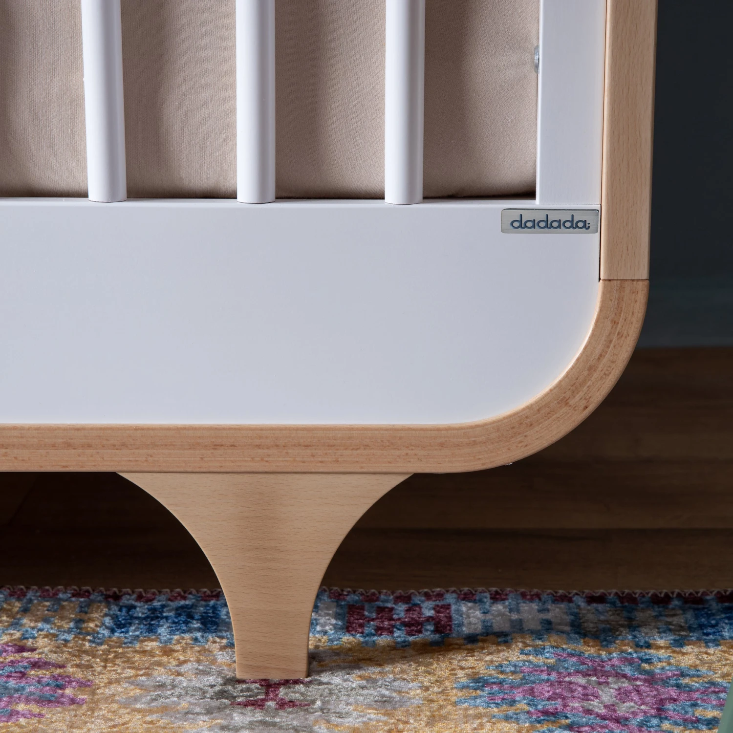 Dadada Jolly 3-in-1 Convertible Crib 2 Dadada Jolly 3-in-1 Convertible Crib - Image 2