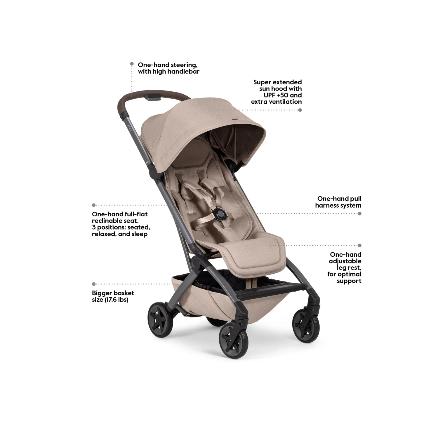 Joolz Aer2 Lightweight Compact Travel Stroller 7 Joolz Aer2 Lightweight Compact Travel Stroller - Image 7