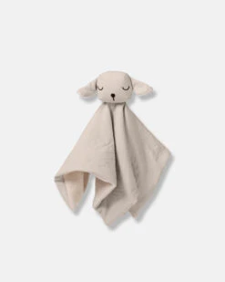 7 AM Lovey Lamb Cuddle Blanket 12 7 AM Lovey Lamb Cuddle Blanket -Megababies USA LB70 BRU Brush 01