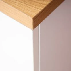 Dadada LaLa Big 6-Drawer Dresser -Megababies USA LaLa Big Dresser WhiteNatural CloseUp TopCorner