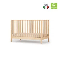 Dadada LaLa 3-in-1 Convertible Crib -Megababies USA Lala Crib Natural Hero
