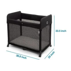 Bugaboo Stardust 2- Level Playard Bundle With Sheets 26 Bugaboo Stardust 2- Level Playard Bundle With Sheets -Megababies USA LargeJPG INCH Black UNFOLD