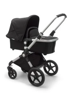 Bugaboo Lynx Stroller: Lightest Full-Size Stroller -Megababies USA LargeJPG PIBGBLynx chassisALU BasZW SCZW RimsZW GripsZW
