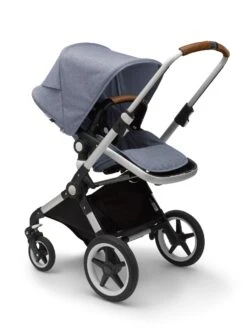 Bugaboo Lynx Stroller: Lightest Full-Size Stroller -Megababies USA LargeJPG PIBGBLynx chassisALU SFBM SCBM RimsWH GripsCG01