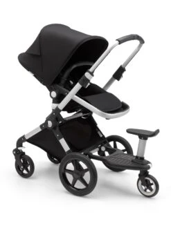 Bugaboo Lynx Stroller: Lightest Full-Size Stroller -Megababies USA LargeJPG PIBGBLynx chassisALU SFZW SCZW RimsZW GripsZW Wheeledboard