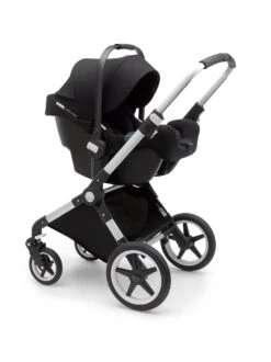 Bugaboo Lynx Stroller: Lightest Full-Size Stroller -Megababies USA LargeJPG PIBGBLynx chassisALU TurtleCarseat RimsWH GripsZW