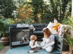 Bugaboo Stardust 2- Level Playard Bundle With Sheets 23 Bugaboo Stardust 2- Level Playard Bundle With Sheets -Megababies USA LargeJPG Stardustplayingoutside1final