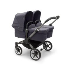 Bugaboo Donkey 5 Twin Double Stroller - (2 Seats And 2 Bassinets) Customize Your Own 30 Bugaboo Donkey 5 Twin Double Stroller - (2 Seats And 2 Bassinets) Customize Your Own -Megababies USA LargePNG 100000003 donkey5 twin complete bassinet stormy blue 3c0f76e9 a59c 48cd 970e 34d5d02aba01
