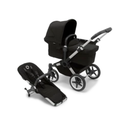 Bugaboo Donkey 5 Twin Double Stroller - (2 Seats And 2 Bassinets) Customize Your Own 24 Bugaboo Donkey 5 Twin Double Stroller - (2 Seats And 2 Bassinets) Customize Your Own -Megababies USA LargePNG 100000009 donkey5 alu black black combi 1 NA 976377d2 4d62 423b b498 4be37d61ee04