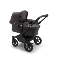 Bugaboo Donkey 5 Twin Double Stroller - Complete Set (2 Seats And 2 Bassinets) 20 Bugaboo Donkey 5 Twin Double Stroller - Complete Set (2 Seats And 2 Bassinets) -Megababies USA LargePNG 100000030 donkey5 mono complete bassinet mineral washed black