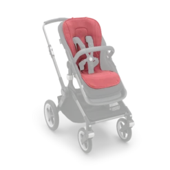 Bugaboo Dual Comfort Seat Liner -Megababies USA LargePNG 100038014 dual comfort seat liner sunrise red fox3 front GHOSTED
