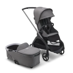 Bugaboo Dragonfly Complete Stroller With Bassinet 33 Bugaboo Dragonfly Complete Stroller With Bassinet -Megababies USA LargePNG 100048017 dragonfly gra gm grey melange combi 2