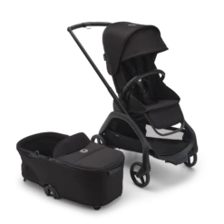 Bugaboo Dragonfly Complete Stroller With Bassinet 38 Bugaboo Dragonfly Complete Stroller With Bassinet -Megababies USA LargePNG 100048021 dragonfly black black midnight black combi 2