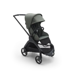Bugaboo Dragonfly Complete Stroller -Megababies USA LargePNG 100176026 dragonfly complete black seat forest green sideshot