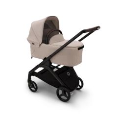 Bugaboo Dragonfly Complete Stroller With Bassinet 27 Bugaboo Dragonfly Complete Stroller With Bassinet -Megababies USA LargePNG 100176075 dragonfly bassinet complete black desert taupe sidehot