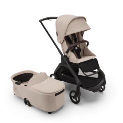 Bugaboo Dragonfly Complete Stroller With Bassinet 22 Bugaboo Dragonfly Complete Stroller With Bassinet -Megababies USA LargePNG 100176075 dragonfly complete black desert taupe combi 2