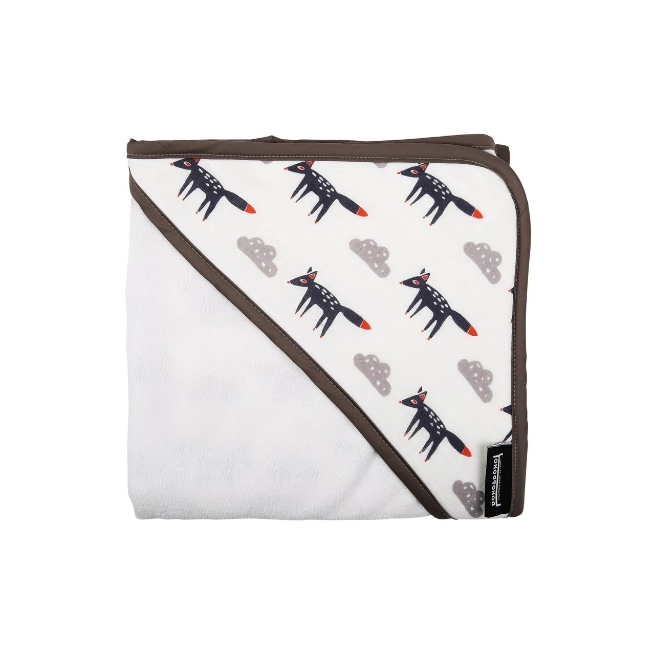 Innobaby Dono&Dono Hooded Cotton Muslin Towel For Infants And Babies 5 Innobaby Dono&Dono Hooded Cotton Muslin Towel For Infants And Babies - Image 5